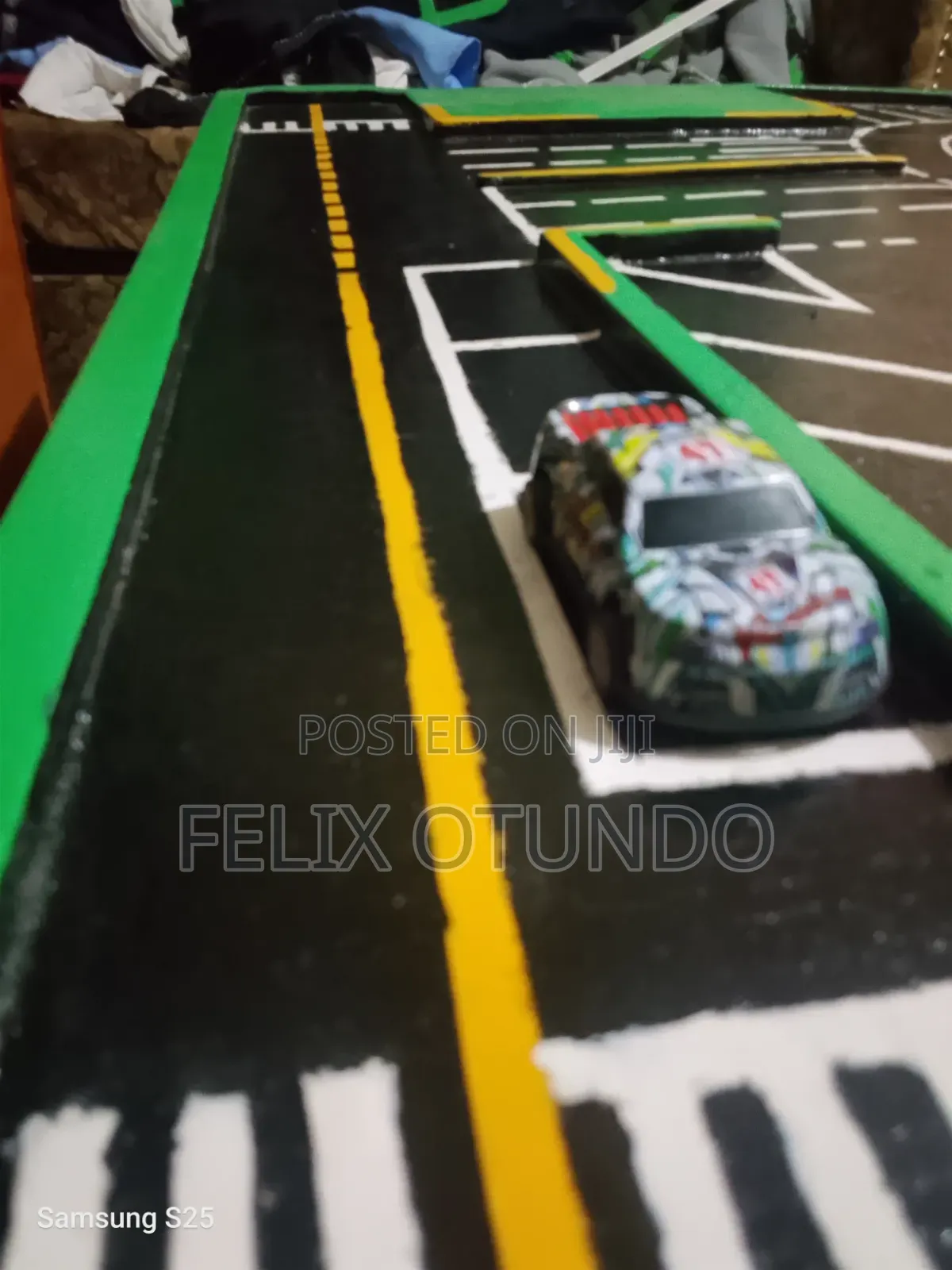 Model Town Board for Driving School