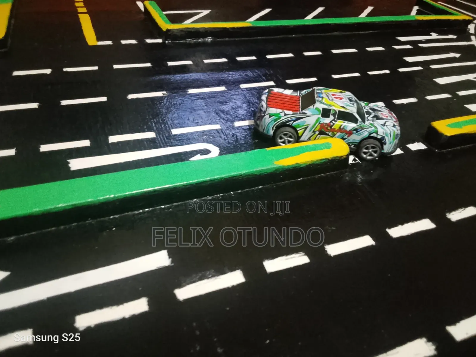 Model Town Board for Driving School
