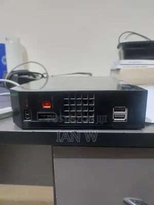 Black Nintendo Wii Without Remotes