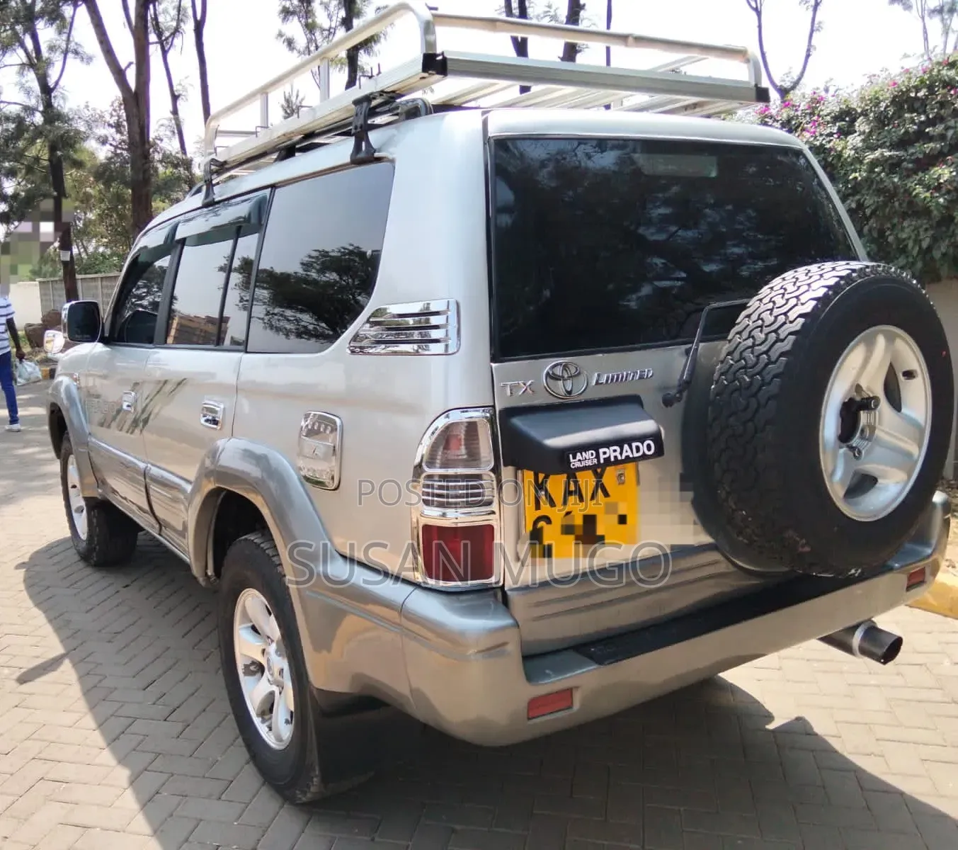 Toyota Land Cruiser Prado 1998 Silver