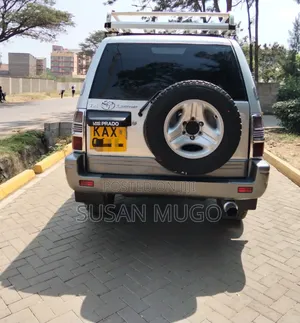 Toyota Land Cruiser Prado 1998 Silver