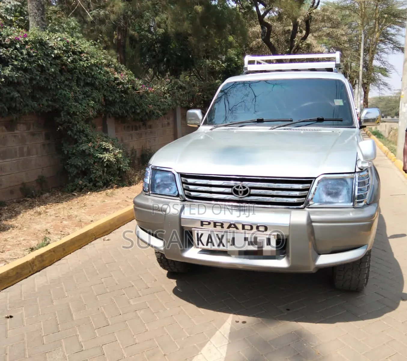 Toyota Land Cruiser Prado 1998 Silver
