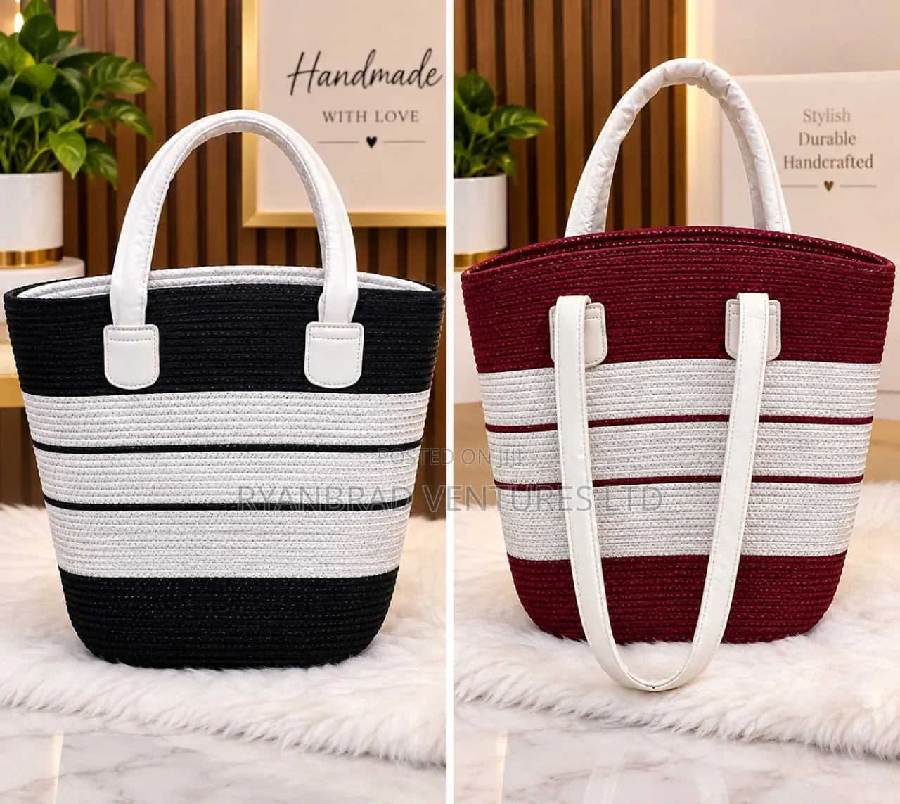 Beach Bag and Hat