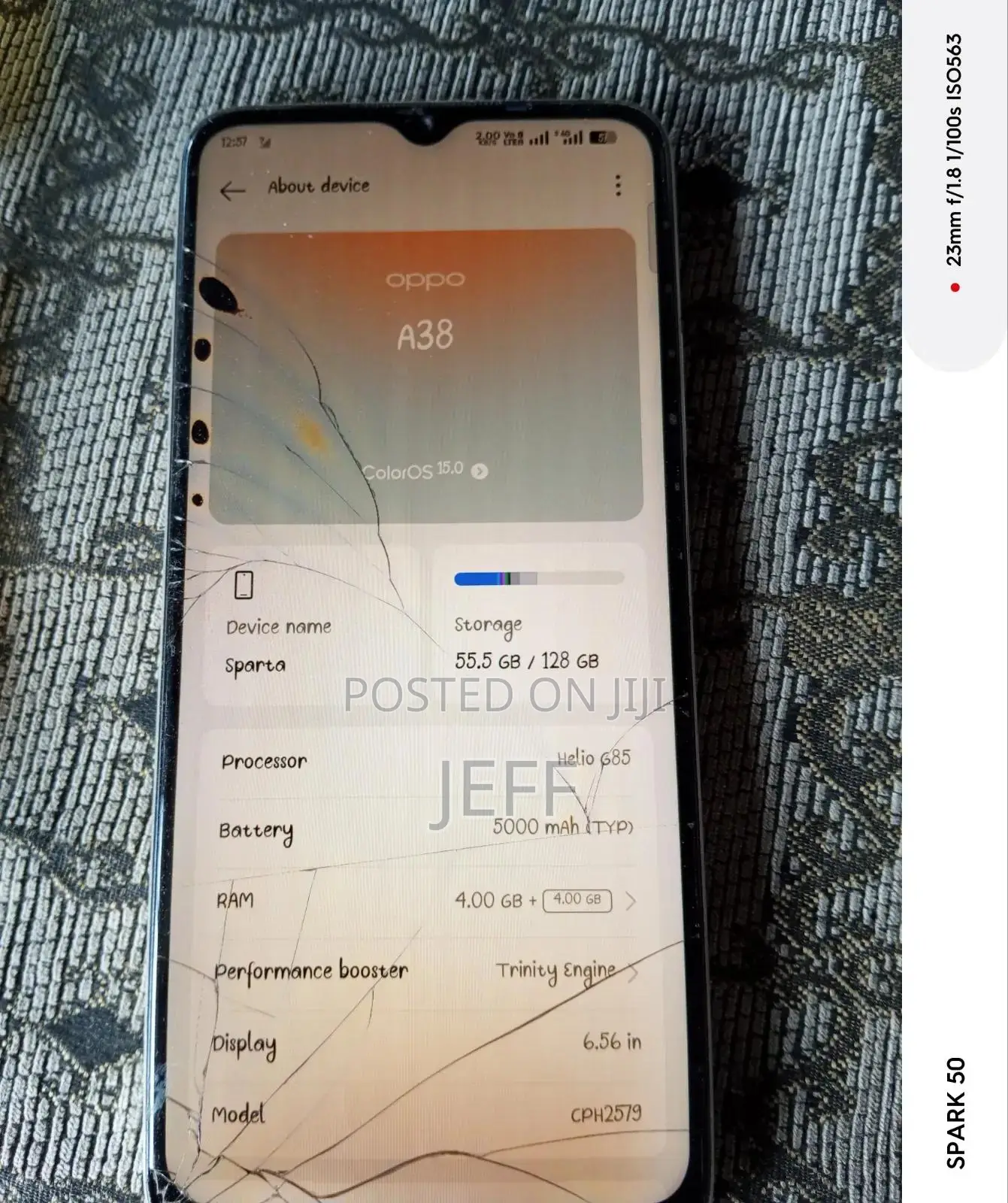 Oppo A38 128 GB White