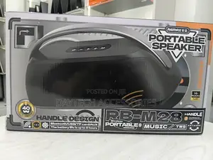 Remax Rb-M28 Portable 40w Wireless Bluetooth Speaker – Black