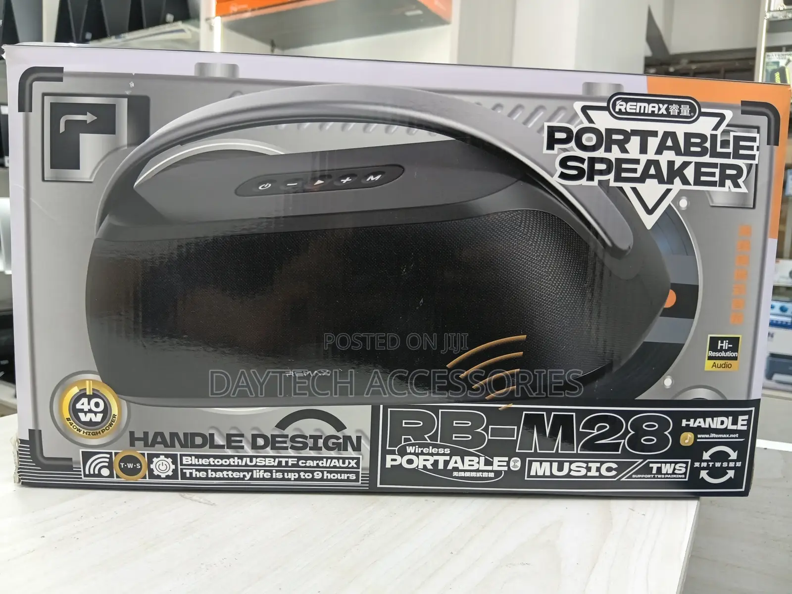 REMAX Lighting RB-M28 Portable Wireless Speaker Bluetooth 5.0.