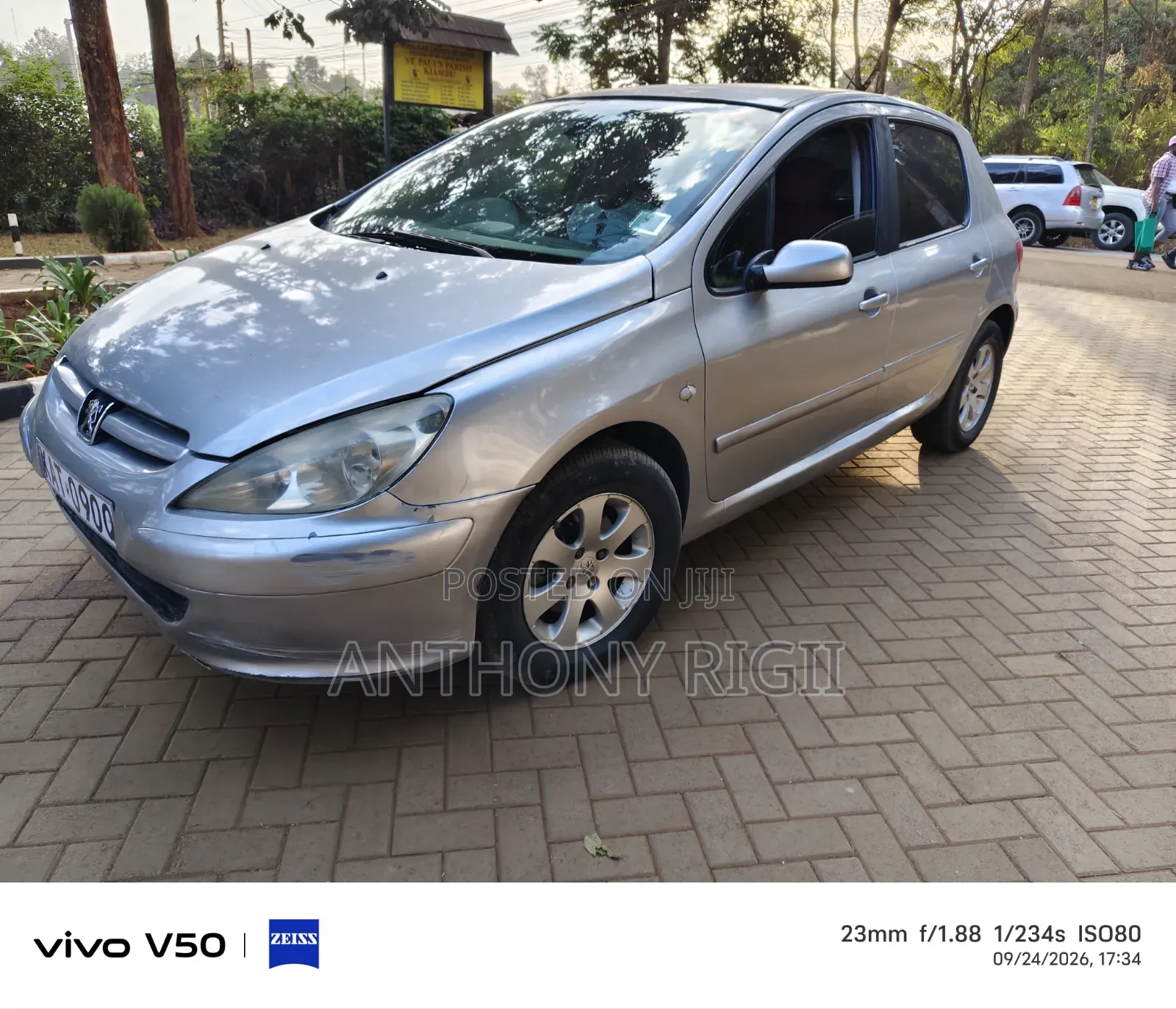 Peugeot 307 1.6 Premium 2005 Gray
