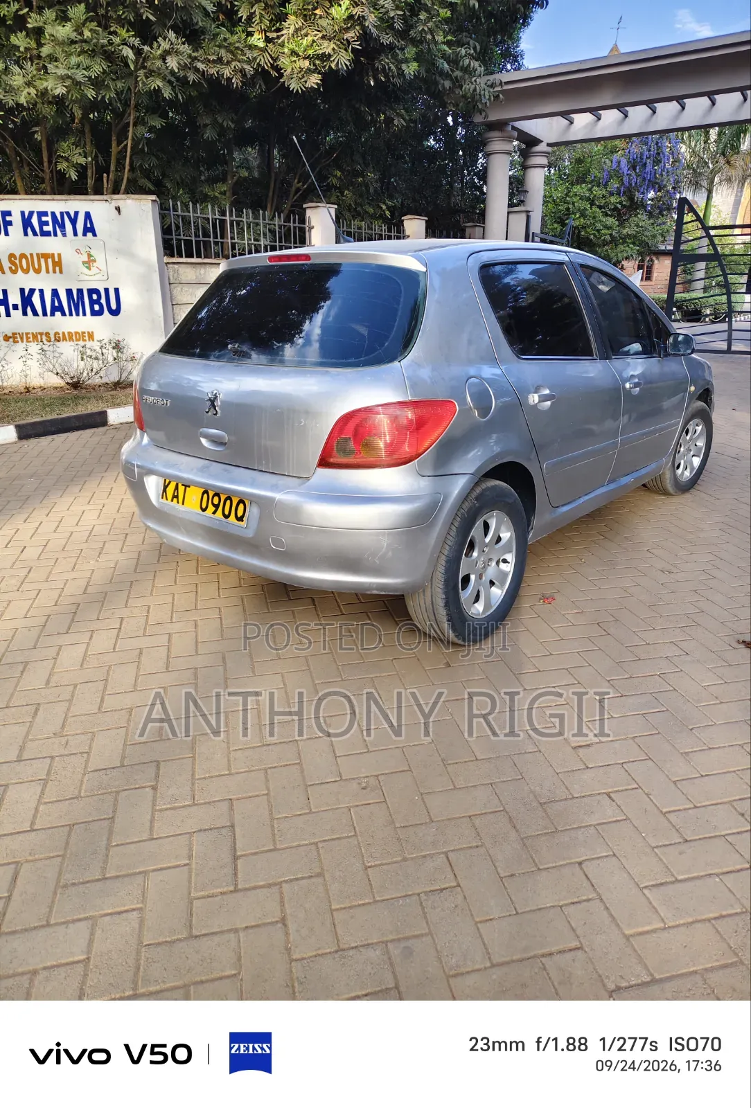 Peugeot 307 1.6 Premium 2005 Gray
