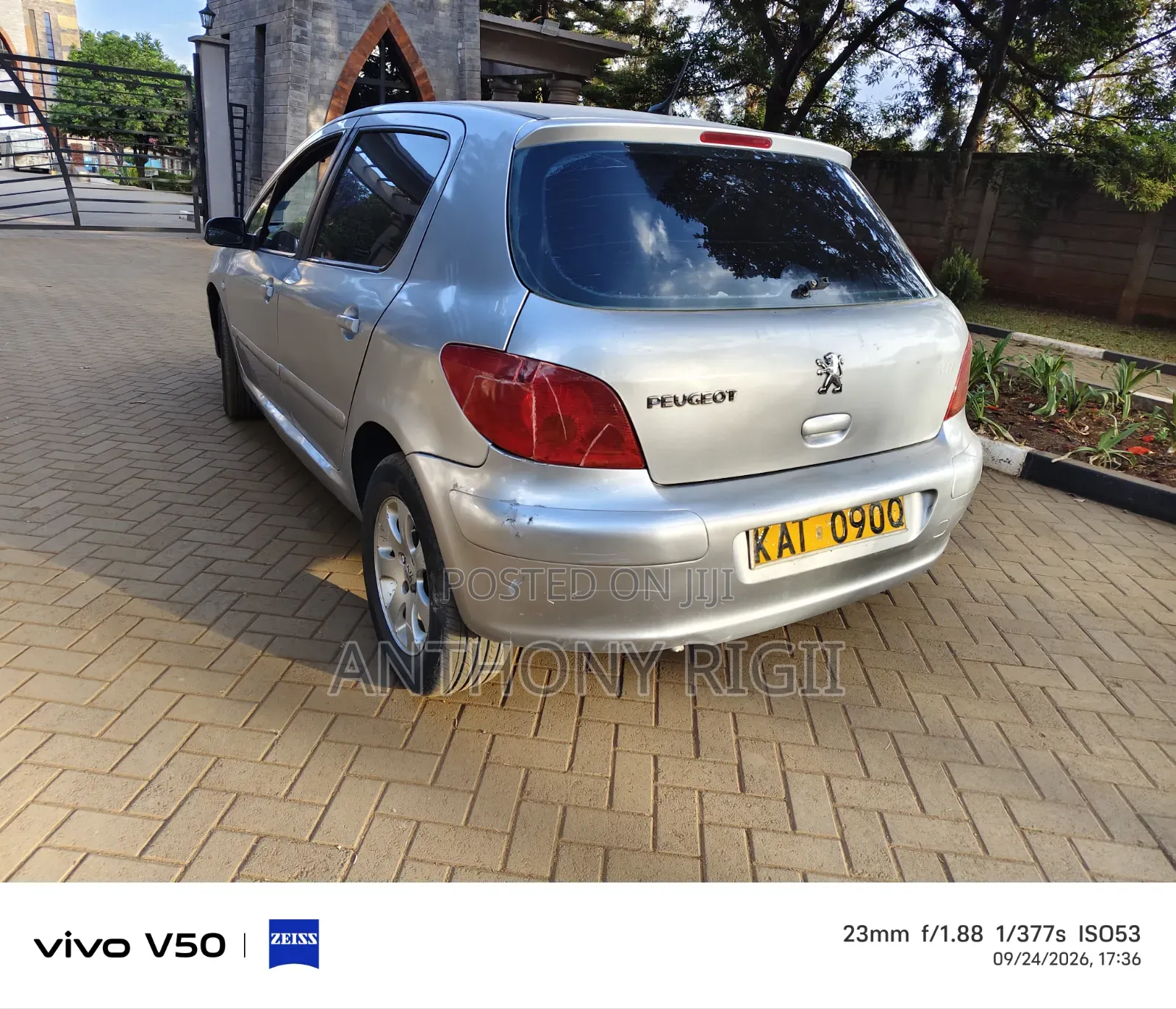 Peugeot 307 1.6 Premium 2005 Gray