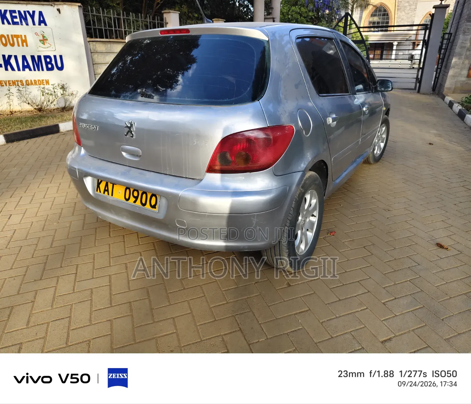 Peugeot 307 1.6 Premium 2005 Gray
