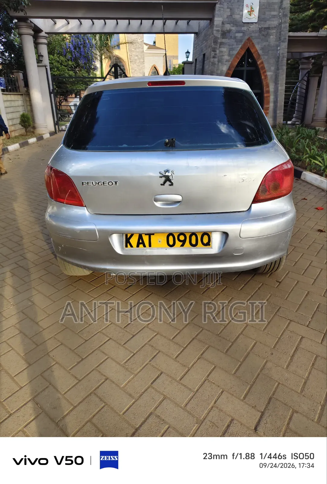Peugeot 307 1.6 Premium 2005 Gray