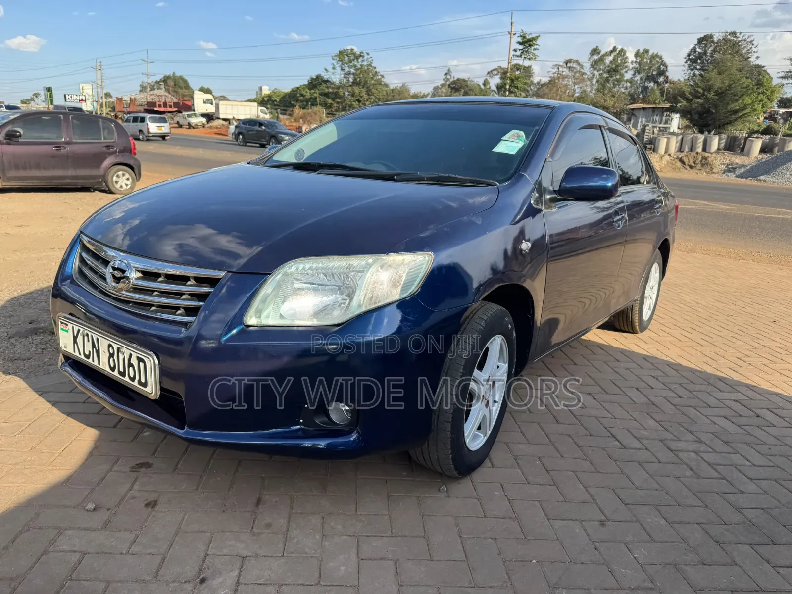 Toyota Axio 1.5 G 4WD 2010 Blue