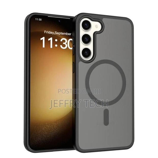 Protective Case for Samsung A57, Transparent Back, MagSafe Compati - main view
