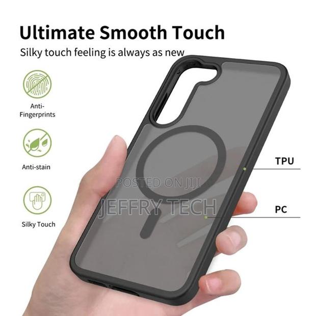 Protective Case for Samsung A57, Transparent Back, MagSafe Compati - thumbnail 2