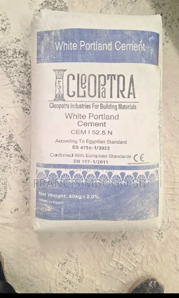 40kg White Cement Creopatra