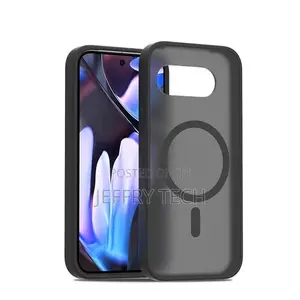 Case for Google Pixel 9A With Transparent Back, Compatible With MagSaf