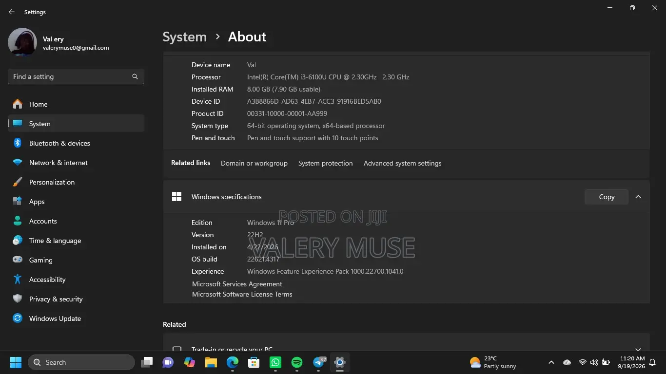 Laptop Lenovo Yoga 11e 8GB Intel Core i3 SSD 256GB