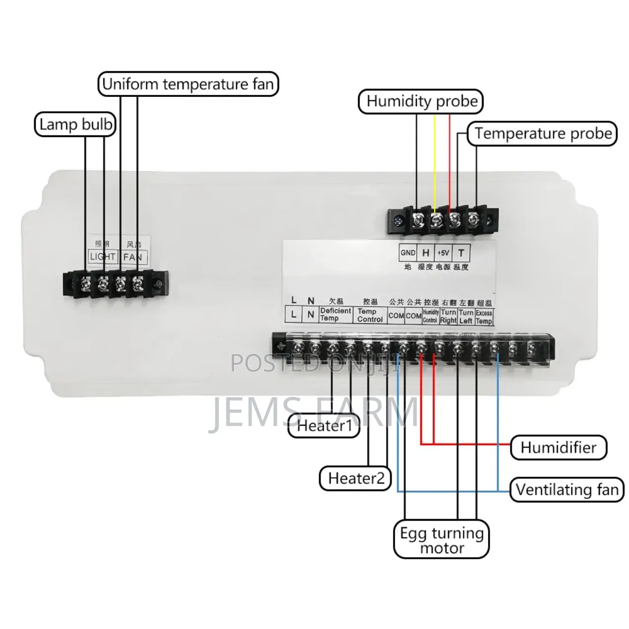 XM-18SW Incubator Controller With Wi-Fi Remote Control