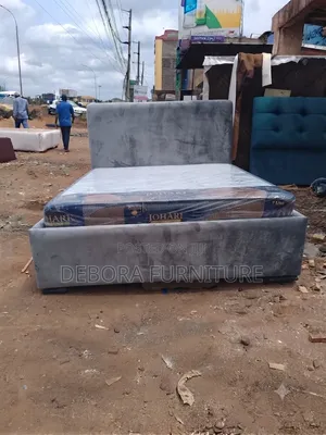 5*6 Chester Bed With Mattress in Multiple Colours