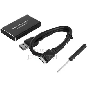 MSATA to USB 3.0 SSD Enclosure, Storage Case, Adapter for 30 X 50 Mm /