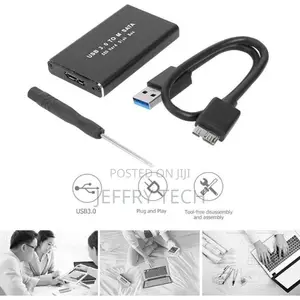 MSATA to USB 3.0 SSD Enclosure, Storage Case, Adapter for 30 X 50 Mm /
