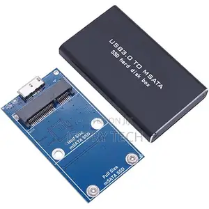 MSATA to USB 3.0 SSD Enclosure, Storage Case, Adapter for 30 X 50 Mm /