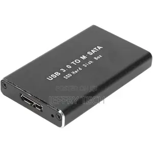 MSATA to USB 3.0 SSD Enclosure, Storage Case, Adapter for 30 X 50 Mm /