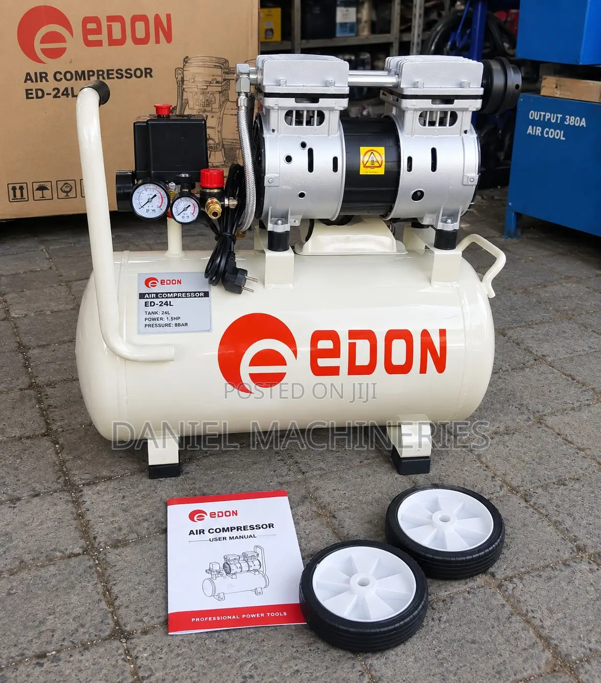 Edon Silent Air Compressor 25ltr