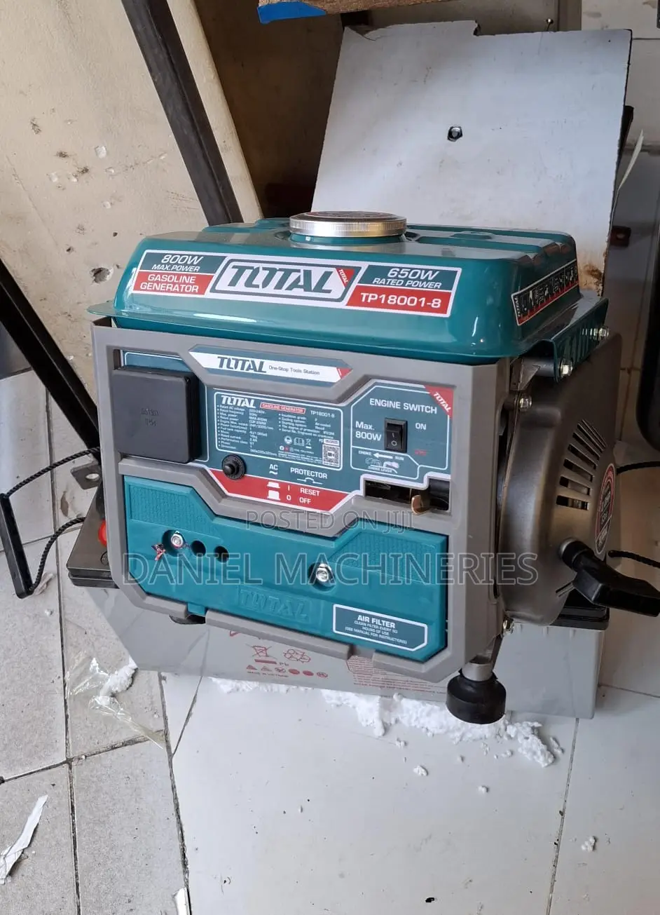 Total Backup Petrol Generator 800watts