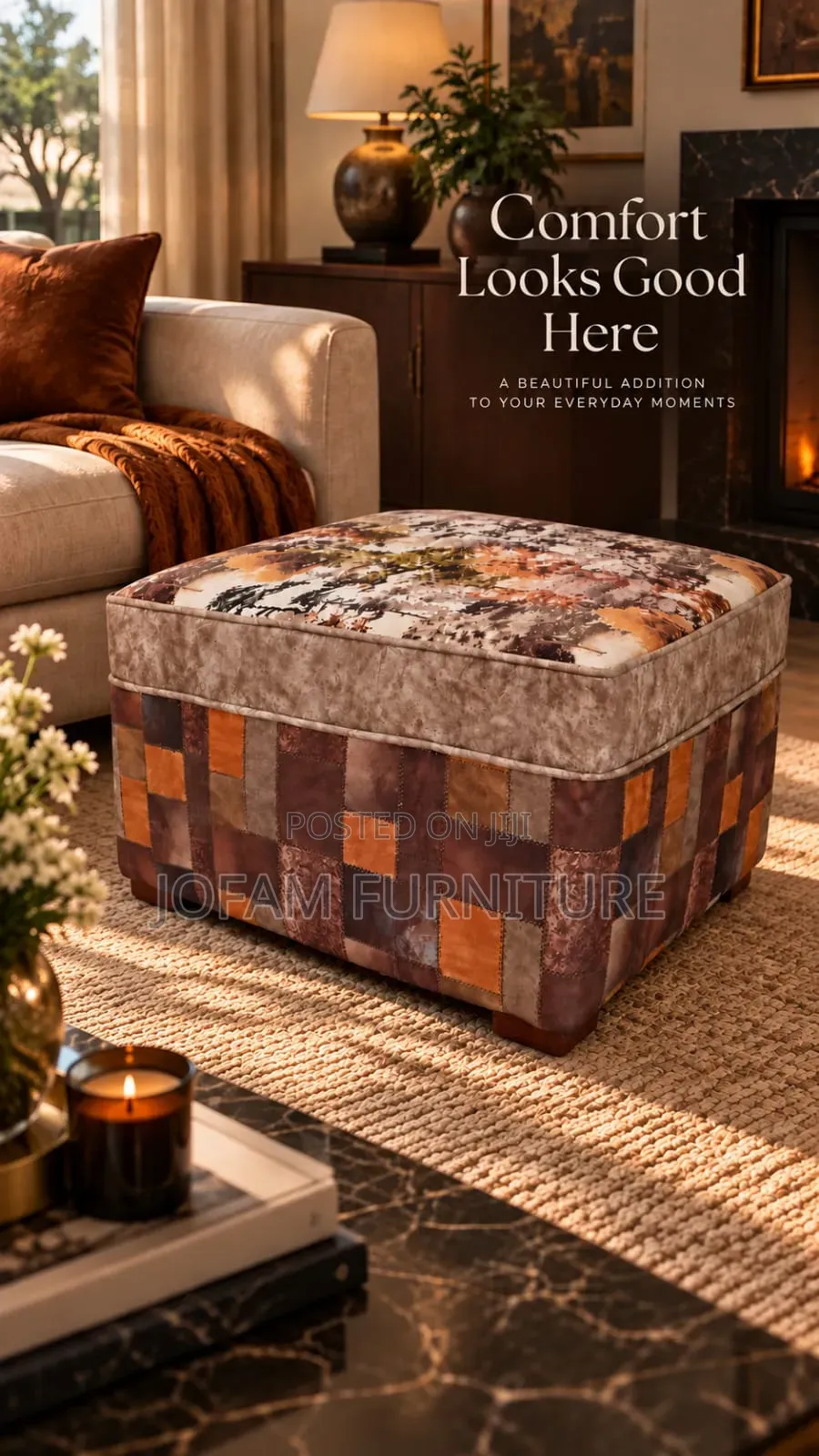 Ottoman / Pouf Footrest