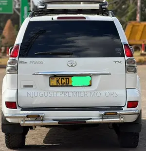 Toyota Land Cruiser Prado 2008 White