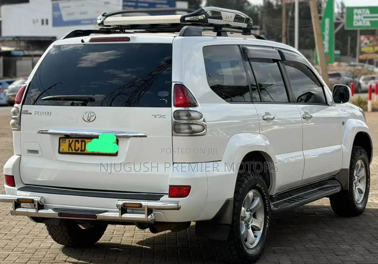 Toyota Land Cruiser Prado 2008 White