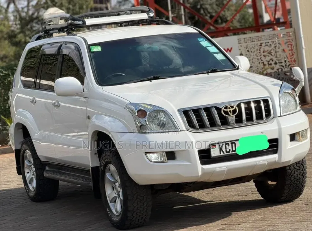 Toyota Land Cruiser Prado 2008 White