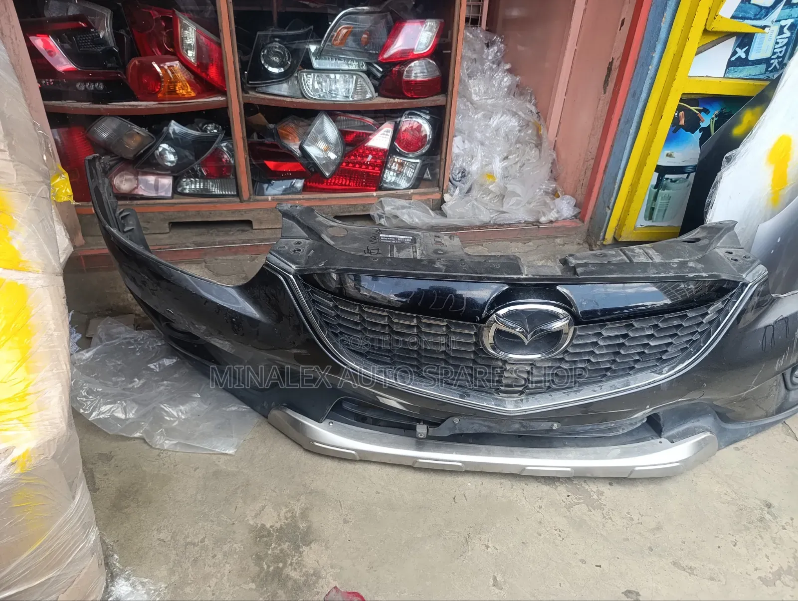 Front Bumper Cx5 Complete With Foglights and Covers