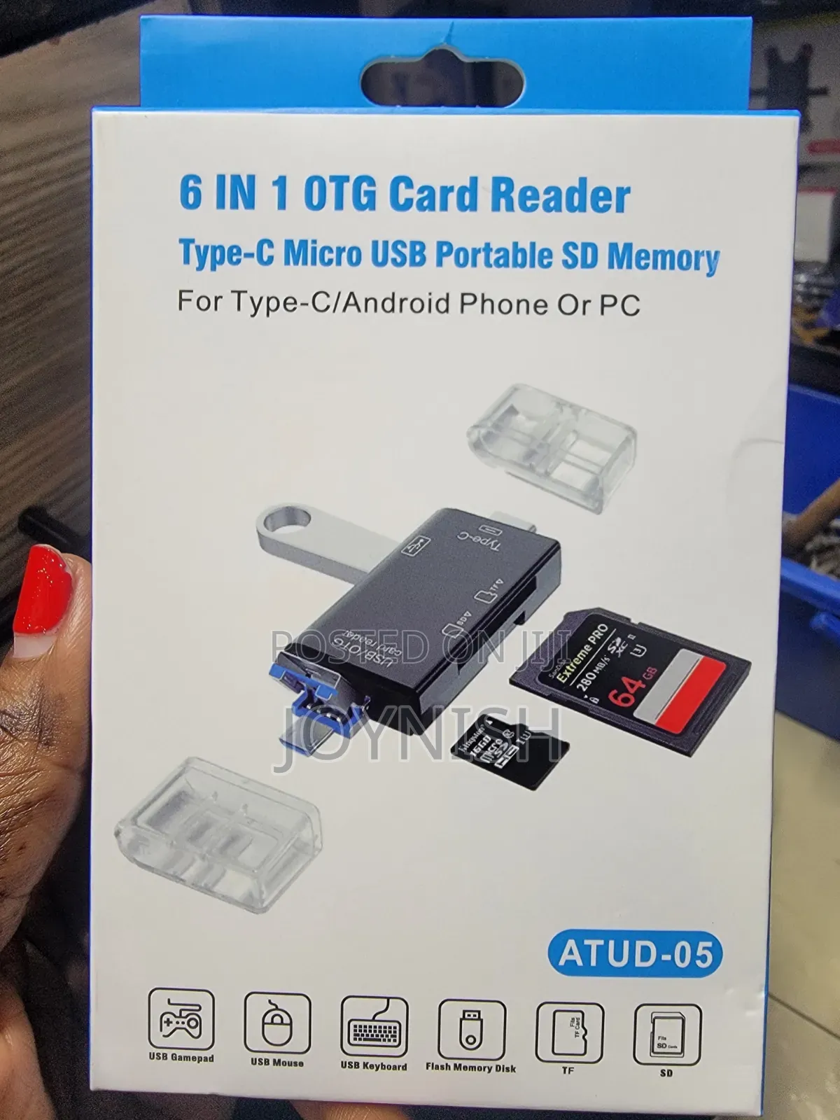 6 in 1 OTG Card Reader