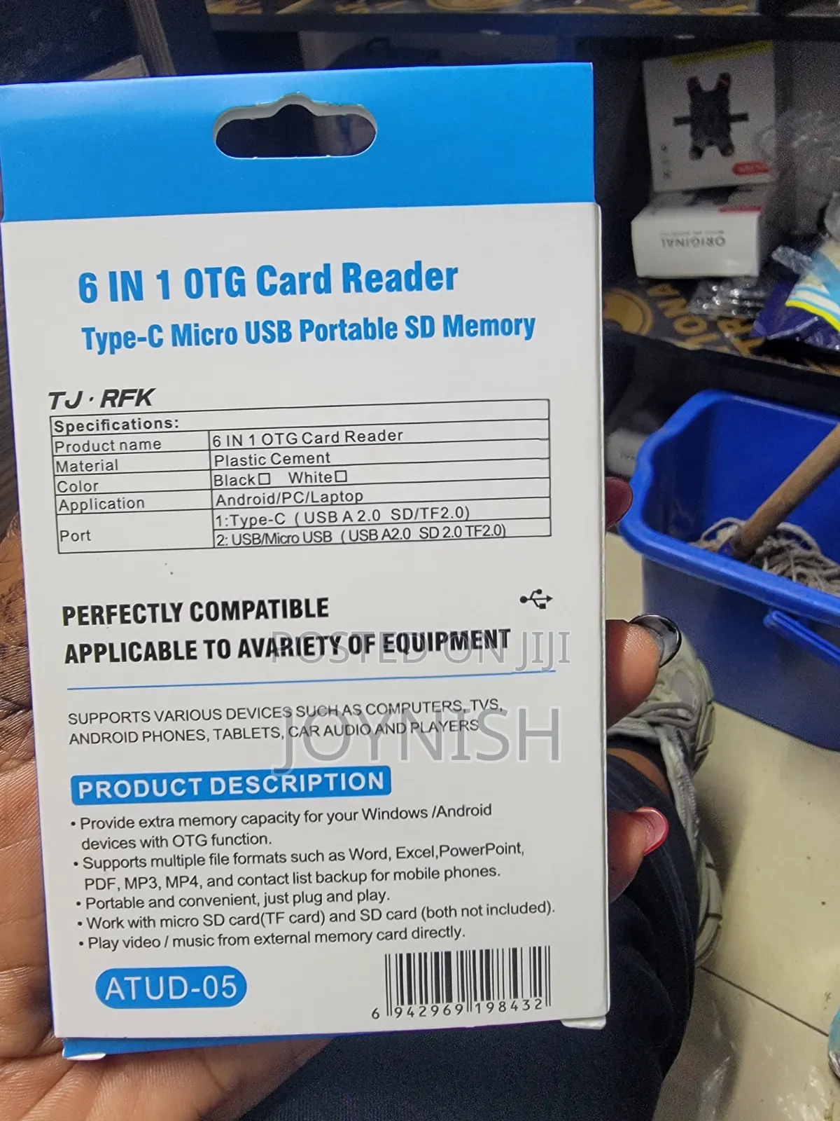 6 in 1 OTG Card Reader
