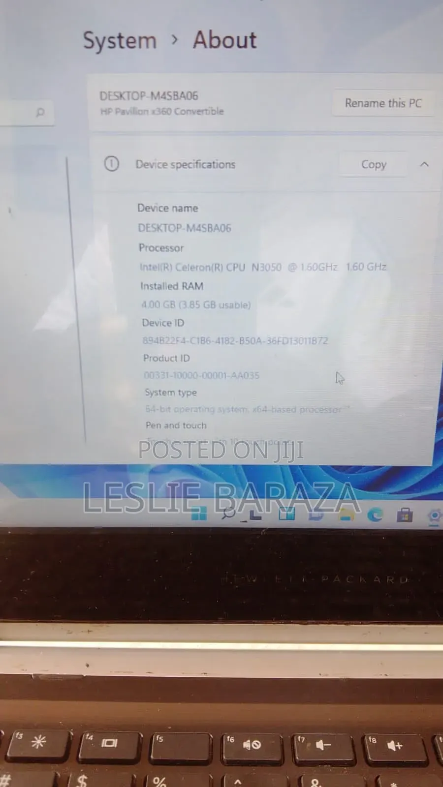 Laptop HP Pavilion x360 4GB Intel Celeron HDD 500GB