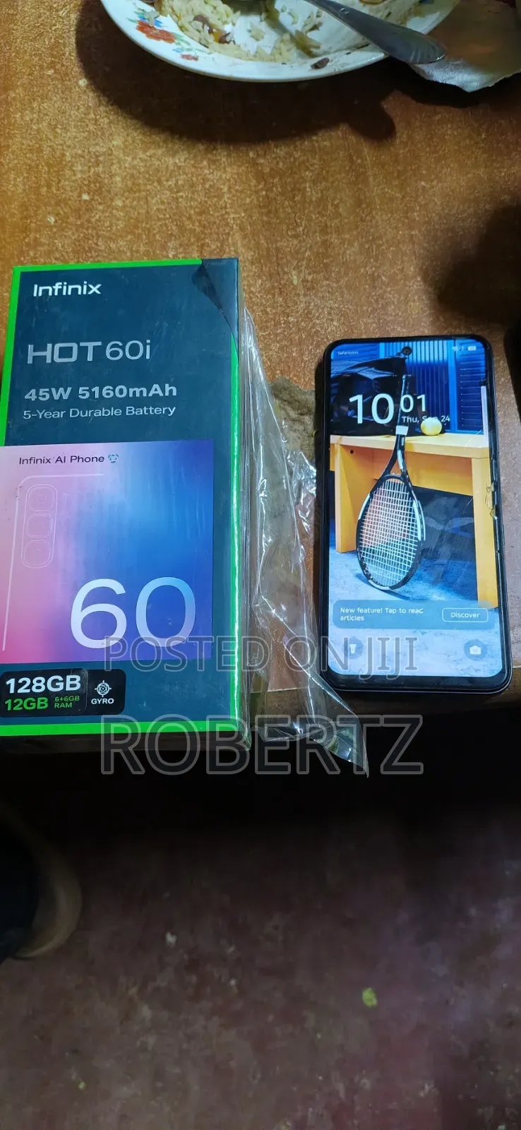 Infinix Hot 60i 128 GB Black