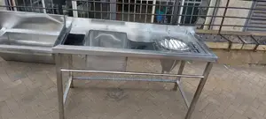 Stainless Steel Hospital Sluice Sink Dimensions 1350mm by 560mm