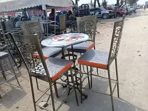 A Set of Four Seat and Table