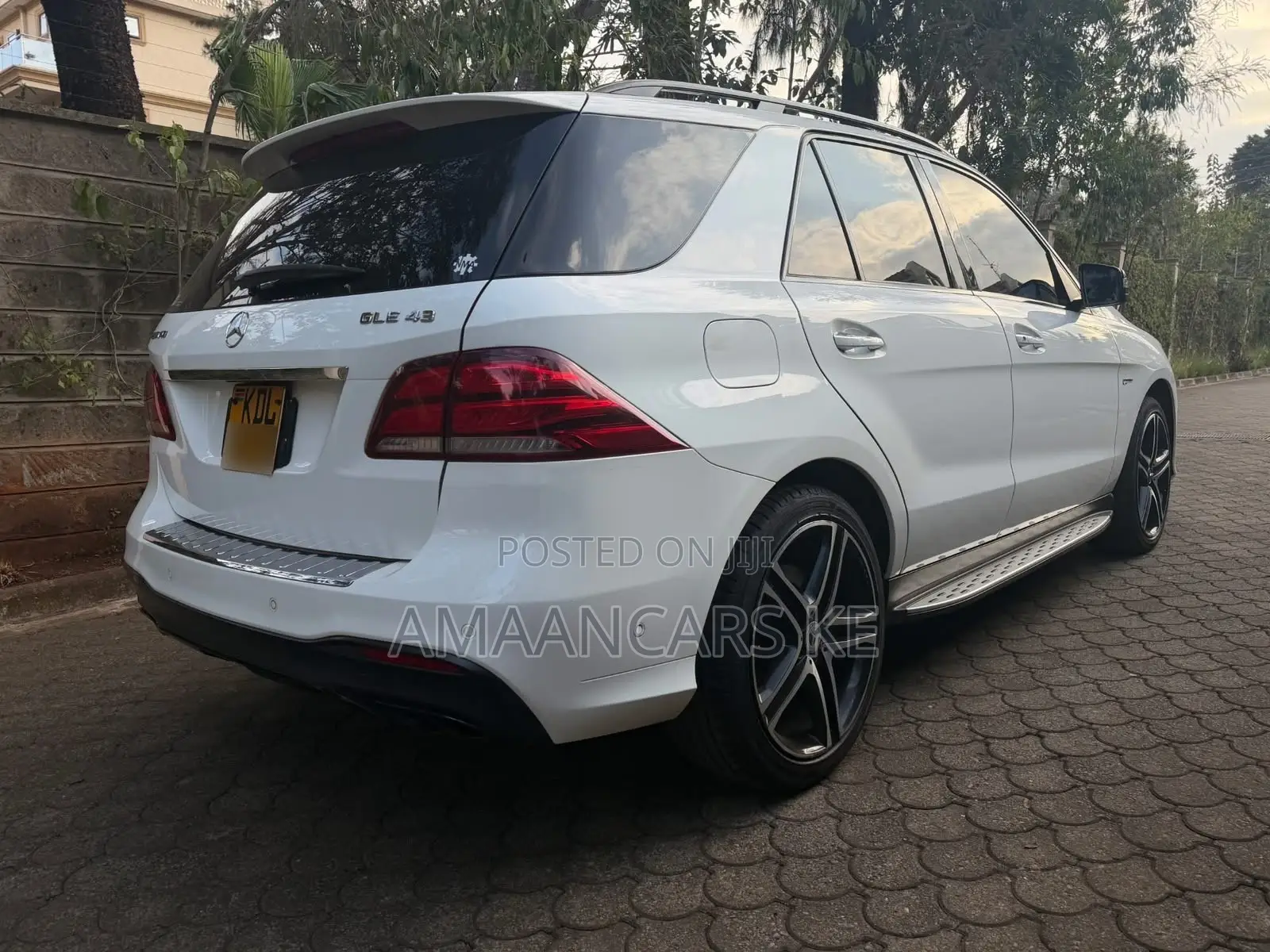 Mercedes-Benz GLE-Class AMG GLE 43 4MATIC 2017 White
