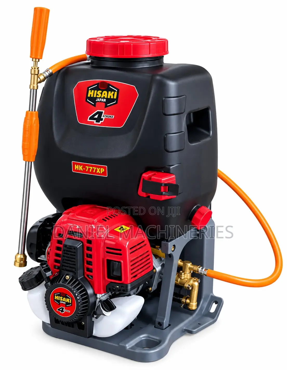 Hisaki Japan 4stroke Black Knapsack Sprayer 25ltr