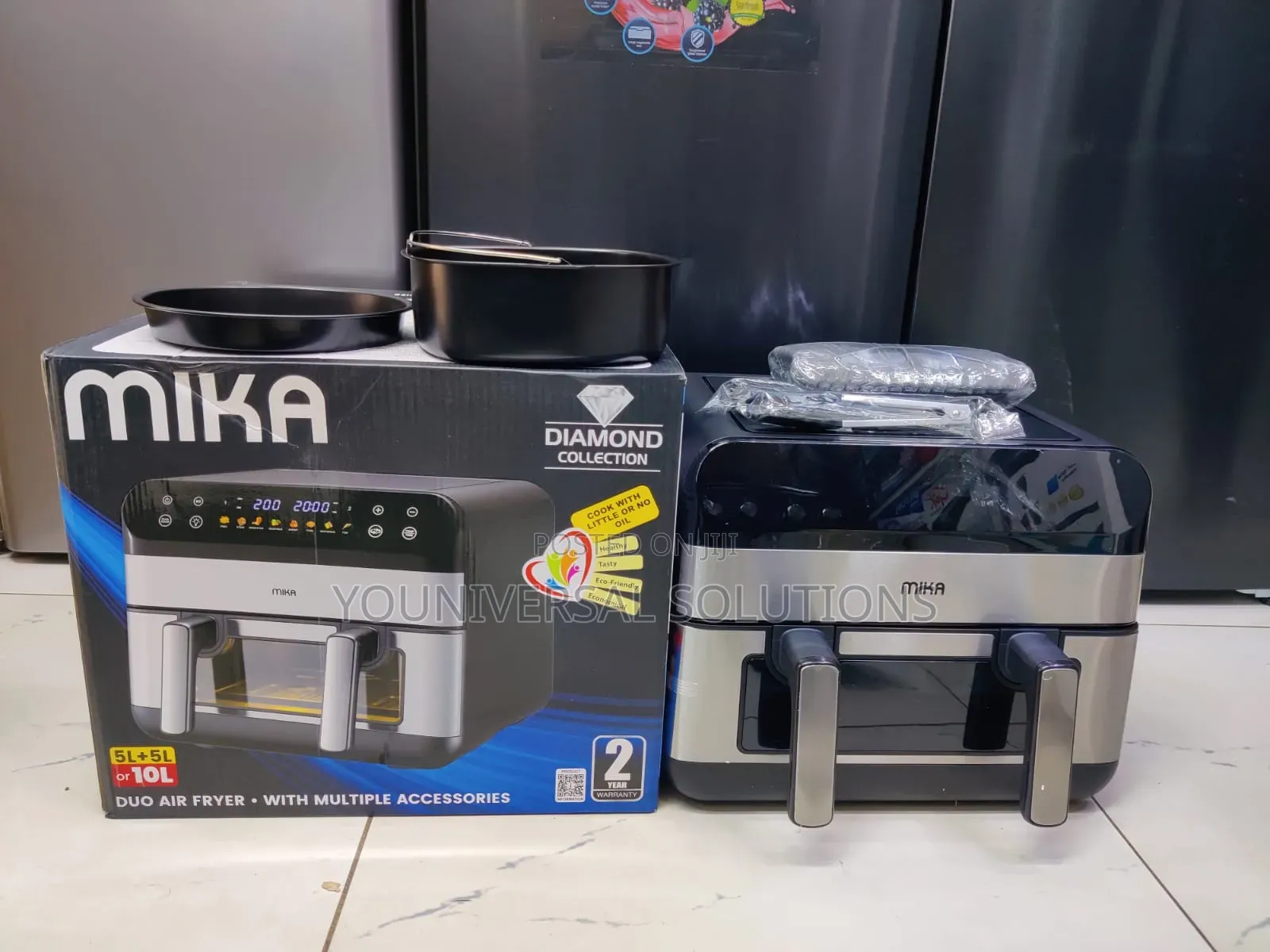 *Mika Air Fryer 10Litres