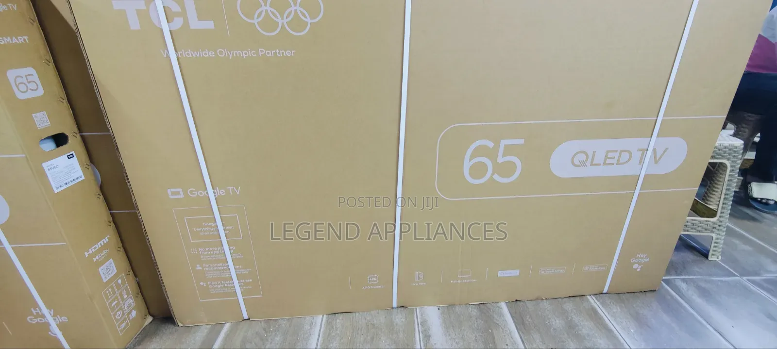 TCL 65" Qled Smart TV Uhd Hdr10,google TV