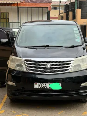 Toyota Alphard 2007 Black