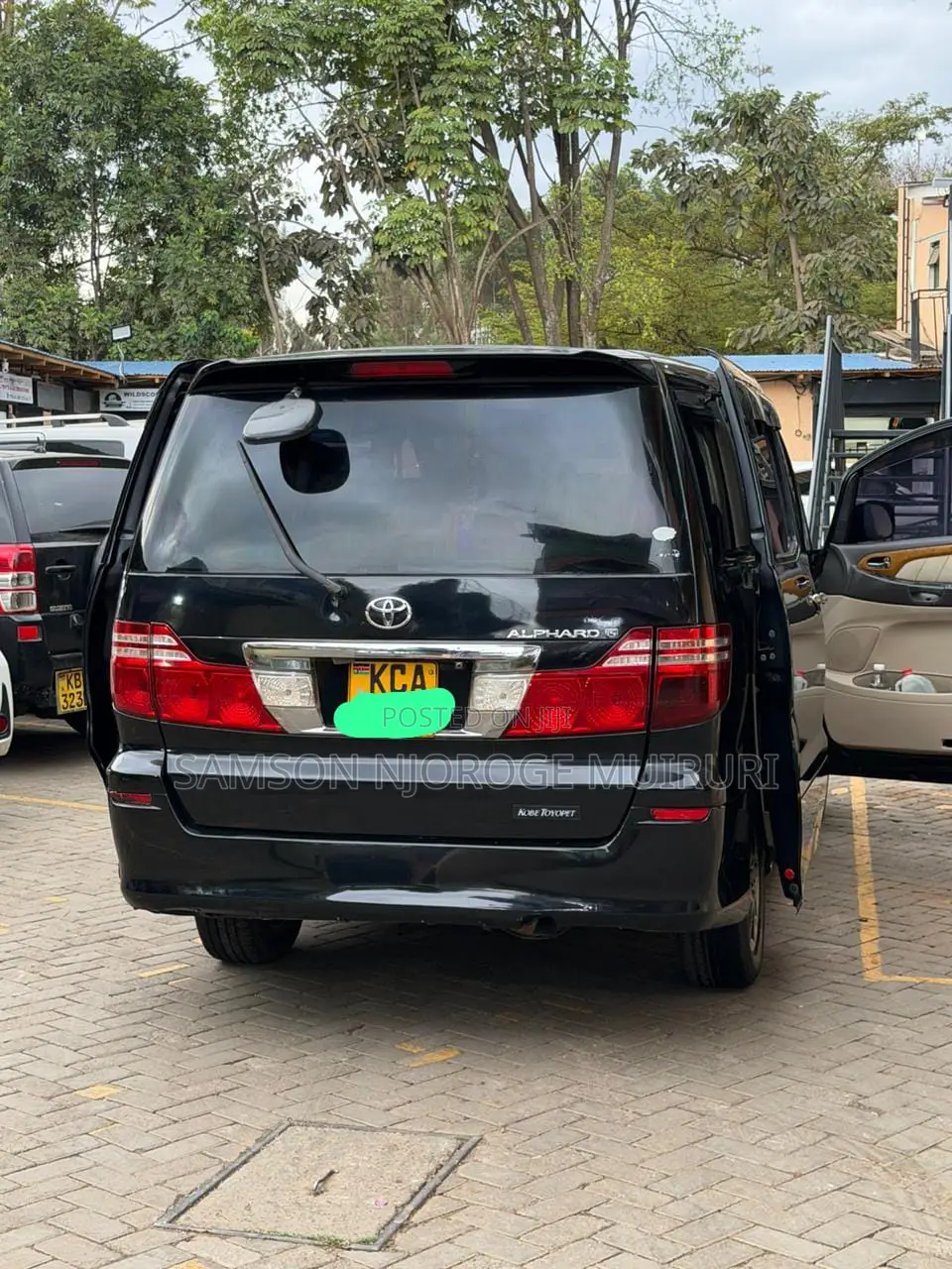 Toyota Alphard 2007 Black