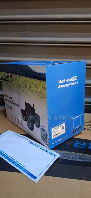 Solar Smart CCTV Camera HD Triple Lens Constant Power