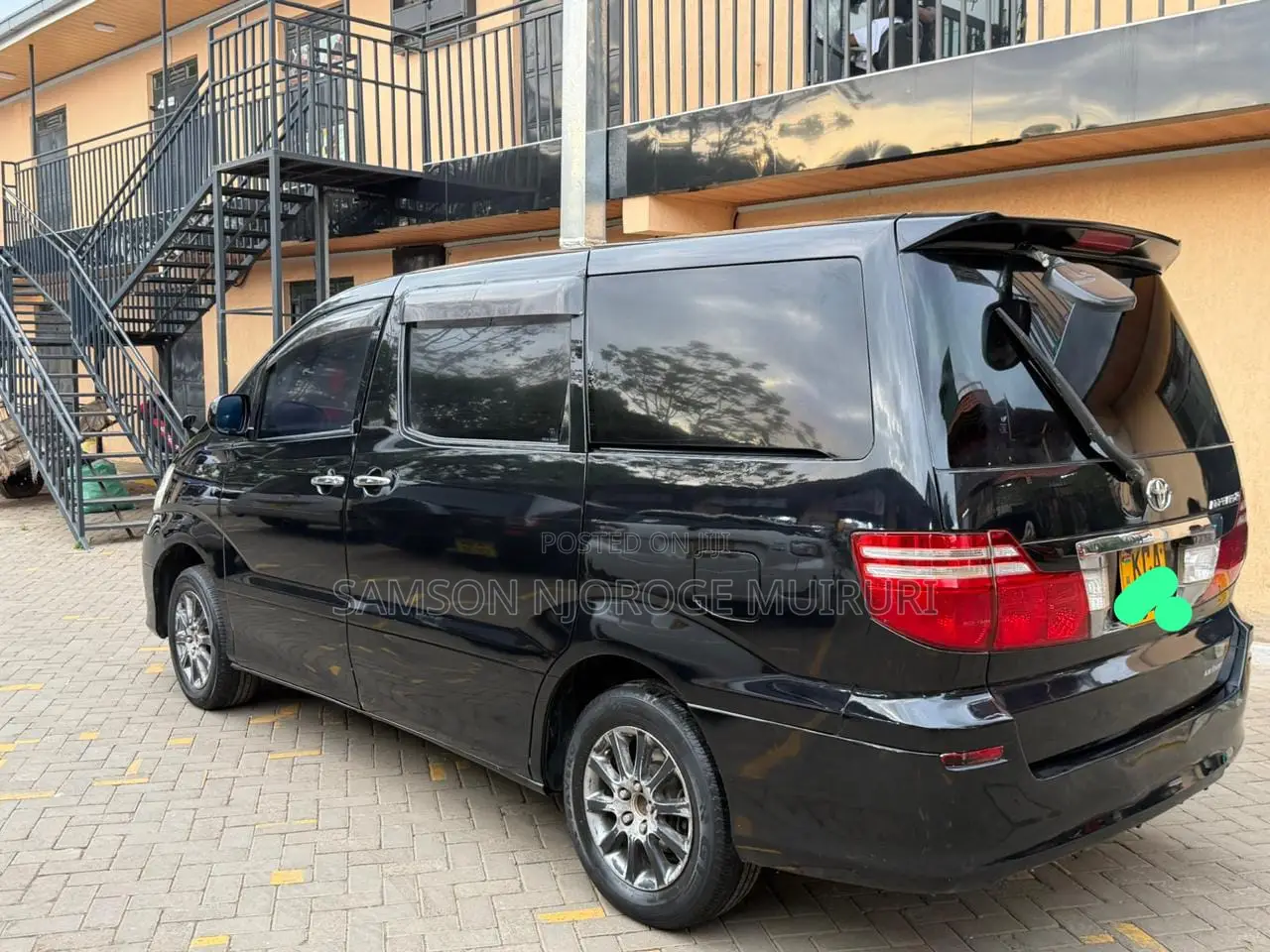 Toyota Alphard 2007 Black