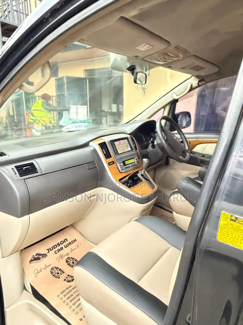 Toyota Alphard 2007 Black