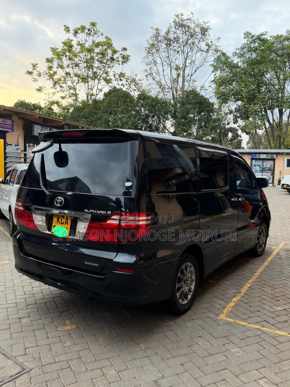 Toyota Alphard 2007 Black